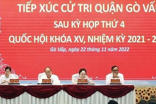 Gặp Chủ tịch nước, cử tri Gò Vấp 'hiến kế' triệt phá các nhóm cho vay nặng lãi