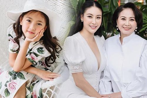 Vẻ đáng yêu của con gái Hà Kiều Anh: Thừa hưởng từ bà và mẹ