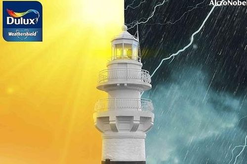 Hơn 11 nghìn lít sơn Dulux bảo vệ ngọn hải đăng Cù Lao Xanh