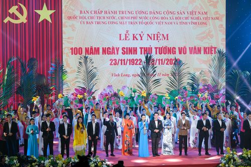 Thủ tướng Phạm Minh Chính dự Lễ kỷ niệm 100 năm ngày sinh Thủ tướng Võ Văn Kiệt
