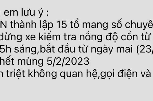 Công an Hà Nội 'lên tiếng' trước thông tin 'lập 15 tổ công tác theo chuyên đề 212'