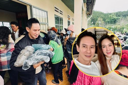 Lý Hải - Minh Hà tặng áo ấm cho đồng bào vùng cao
