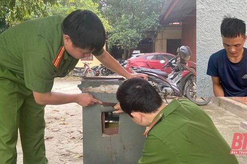 Bắt đối tượng đột nhập nhà dân trộm cắp tài sản chỉ sau 30 tiếng