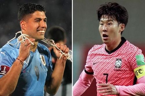 Hàn Quốc - Uruguay: Chờ đợi màn so tài giữa Son Heung-min và Luis Suarez