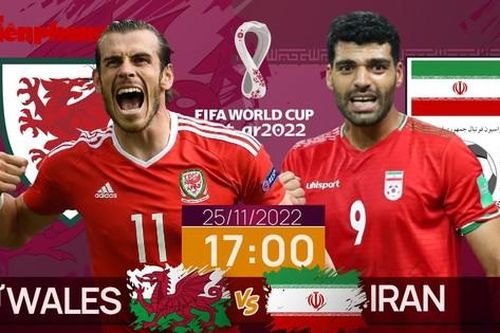 World Cup 2022: Tương quan trước trận Xứ Wales - Iran, 17 giờ 25/11