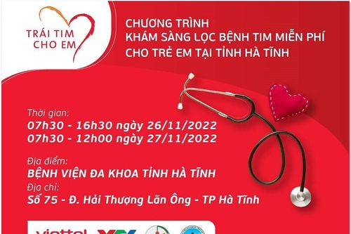 Chương trình 'Trái tim cho em' về với Hà Tĩnh