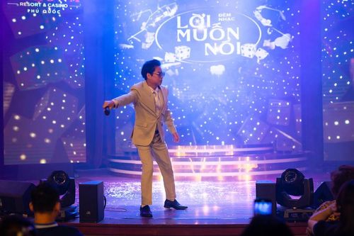 Danh ca Ngọc Sơn, ca sĩ Nam Em, Hoàng Đức Thịnh quậy hết cỡ tại đêm nhạc 'Lời Muốn Nói' ở Phú Quốc