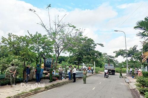Cưỡng chế thu hồi đất 3 hộ dân thực hiện dự án Dự án Khu dân cư An Hòa 2
