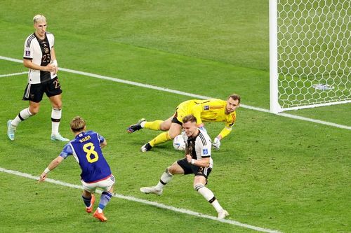 Vòng chung kết WORLD CUP 2022, Bảng: Đức - Nhật Bản 1:2