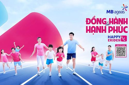Chạy tiếp sức Happy Ekiden 2022 gắn kết yêu thương