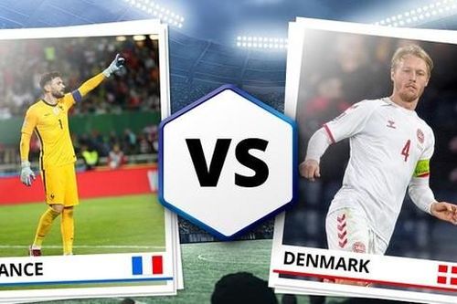 Xem trực tiếp World Cup 2022 Pháp vs Đan Mạch 23h 26/11 trên kênh nào của VTV?