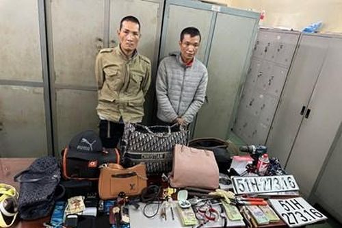 Triệt phá băng nhóm thuê ôtô đi trộm biệt thự từ miền Trung vào đến TP HCM