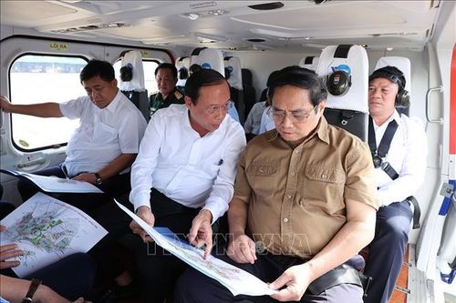 Thủ tướng Phạm Minh Chính khảo sát vùng Đông Nam Bộ