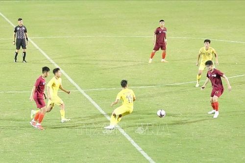 Khởi tranh môn Bóng đá nam tại Đại hội Thể thể thao, Hà Nội thể hiện sức mạnh đương kim vô địch