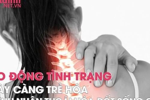 Báo động tình trạng ngày càng trẻ hóa ở bệnh nhân thoái hóa đốt sống cổ