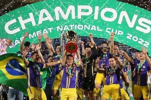 Văn Hậu, Thái Quý ghi siêu phẩm, Hà Nội FC giành Cúp Quốc gia 2022