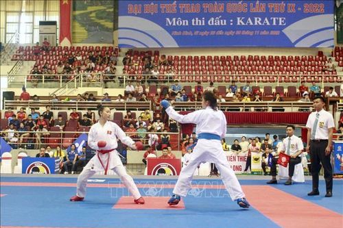 Đại hội Thể thao toàn quốc năm 2022: Kịch tính ngày thi đấu thứ hai môn Karate
