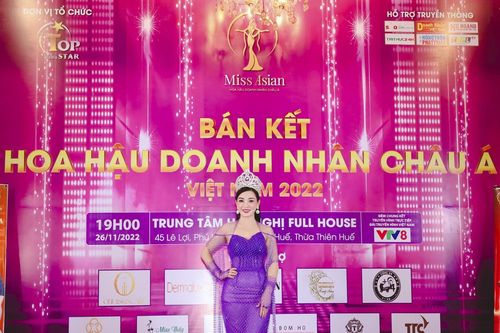 Hoa hậu Vũ Ngọc Anh: 'Thí sinh tham dự cuộc thi Hoa hậu Doanh nhân Châu Á Việt Nam 2022 phải đề cao được giá trị cốt lõi của phụ nữ Việt Nam'