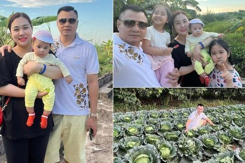 Vợ chồng Tự Long đưa con đi thăm vườn, lộ bất động sản 'khủng'