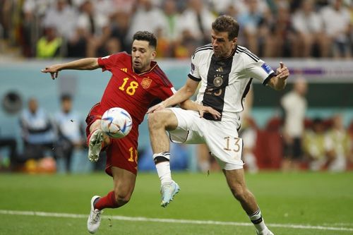 Đức và Tây Ban Nha chia điểm sau trận hòa 1-1