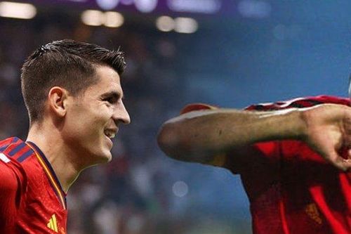 Morata cân bằng thành tích ghi bàn với huyền thoại Raul