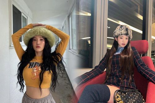 Học dàn idol Kpop đu trend mũ lông vừa cá tính lại cực kỳ sang chảnh
