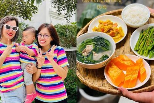 Chị chồng khéo léo nấu cơm cữ vừa ngon vừa đủ dinh dưỡng cho em dâu