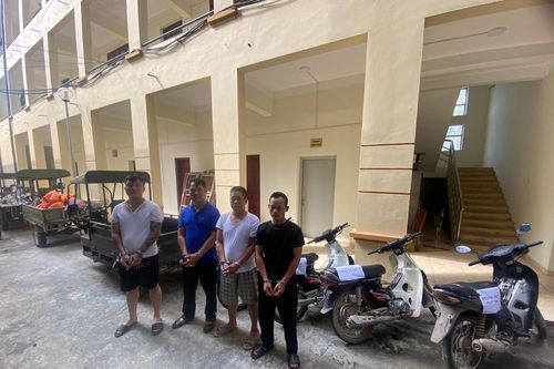 Đánh sập nhóm tội phạm chuyên trộm đêm