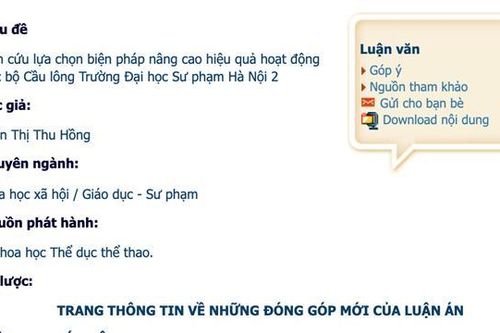Thêm luận án 'tiến sĩ cầu lông': Chuyện không mới