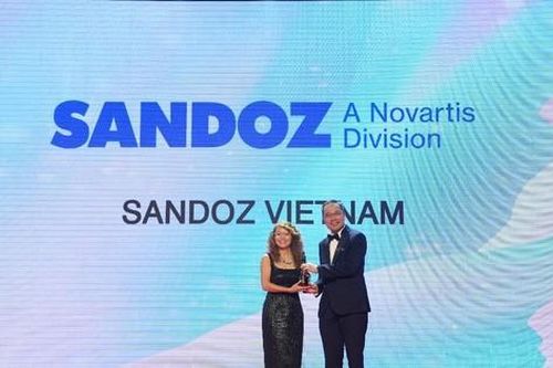 Sandoz Vietnam được công nhận 'Nơi làm việc tốt nhất Châu Á năm 2022'