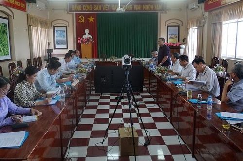 Đoàn công tác Cục Trồng trọt làm việc tại Đồng Tháp