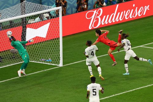 Vòng chung kết WORLD CUP 2022, Bảng H, Hàn Quốc - Ghana 2:3