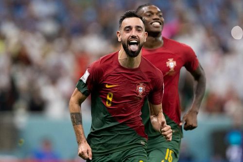 Kết quả bóng đá Bồ Đào Nha 2-0 Uruguay: Bruno Fernandes ghi cú đúp