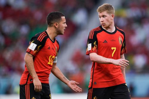 Hazard, De Bruyne, Vertonghen suýt đánh nhau sau trận Bỉ thua Maroc