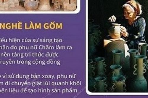 Tinh hoa nghệ thuật làm gốm của người Chăm