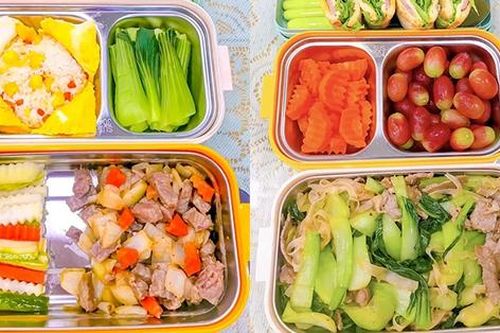 Xuýt xoa trước những hộp cơm trưa mẹ dậy sớm chuẩn bị cho con gái mang đi học