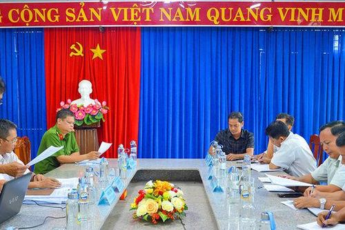 Kiểm tra công tác phòng cháy chữa cháy và cứu nạn cứu hộ tại huyện Tịnh Biên