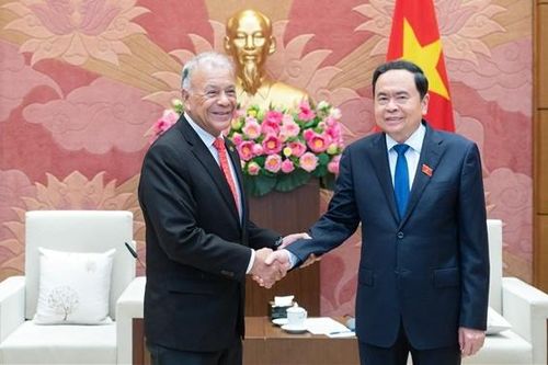 Phó Chủ tịch Thường trực Quốc hội Trần Thanh Mẫn tiếp Đoàn đại biểu cấp cao Đảng Lao động Mexico