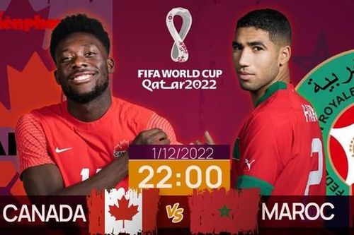 World Cup 2022: Tương quan trước trận Canada - Morocco, 22 giờ 1/12
