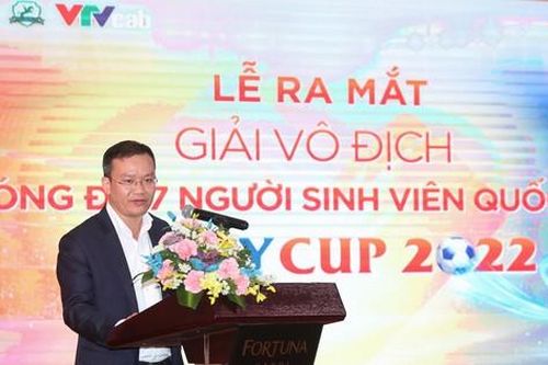 Khởi tranh giải bóng đá 7 người sinh viên quốc gia 2022