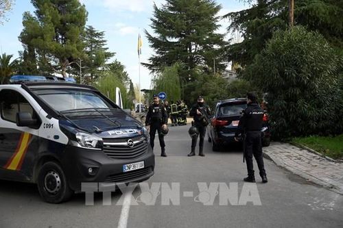 Bom thư phát nổ ở Đại sứ quán Ukraine tại Tây Ban Nha