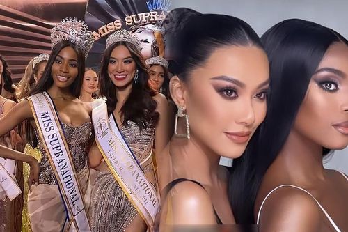 Á hậu Kim Duyên đọ nhan sắc cùng đương kim Hoa hậu Siêu quốc gia: Thần thái có đủ 'chặt đẹp'?