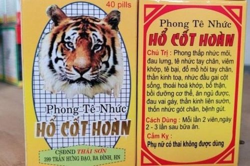 Cảnh báo Phong tê nhức Hổ Cốt Hoàn là thuốc giả