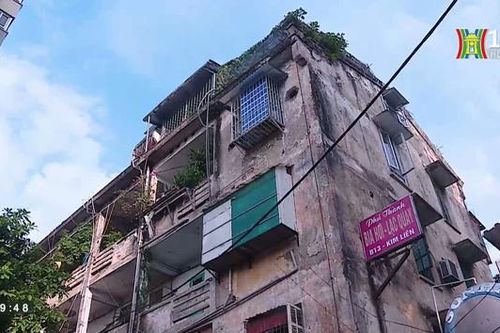 Nguy hiểm từ khu tập thể 38 tuổi