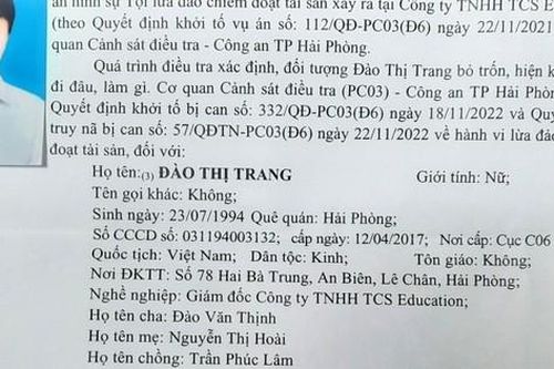 Nữ giám đốc công ty du học đất Cảng lừa đảo hàng tỷ đồng của hơn 50 nạn nhân