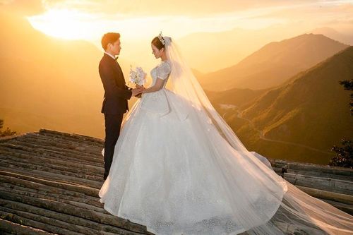 Ảnh cưới đẹp ngọt ngào của Quán quân Sao mai Lương Hải Yến