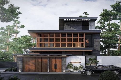 Kiến trúc độc đáo của ngôi nhà mang phong cách 'Nhà hướng nội'
