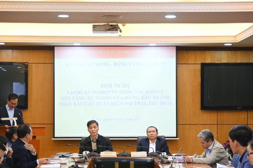 Hội nghị tập huấn nghiệp vụ công tác bảo vệ nền tảng tư tưởng của Đảng