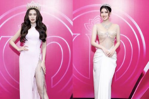 Hoa hậu Đỗ Thị Hà, á hậu Phương Nhi ngọt ngào mà vẫn gợi cảm