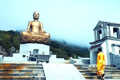 Mưa trên Yên Tử